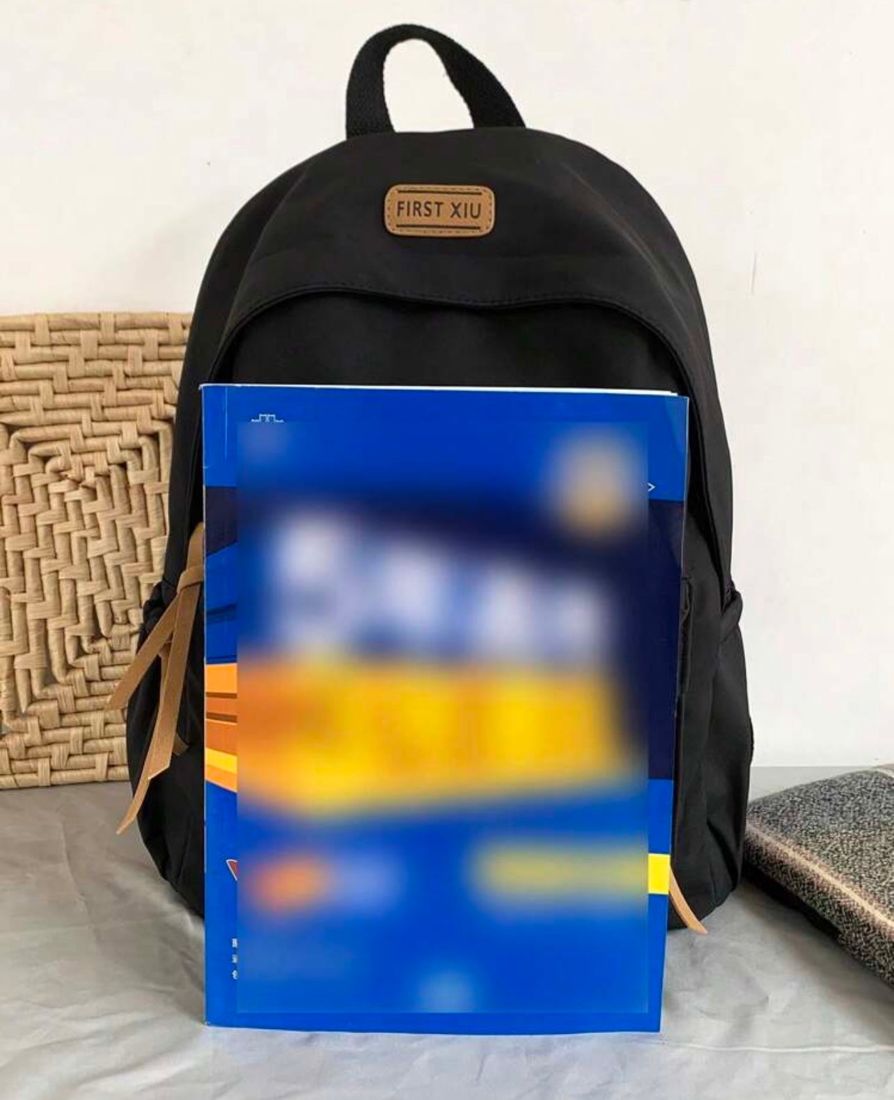 Teddy black backpack
