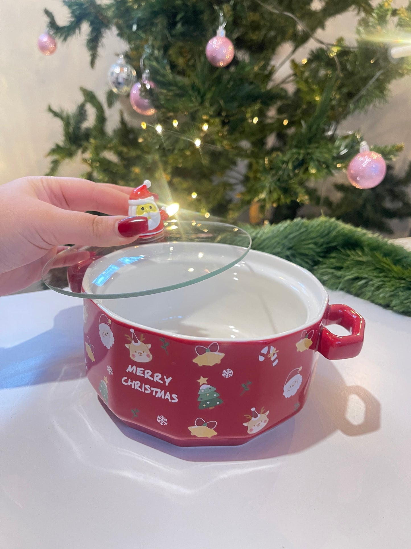 Christmas pot