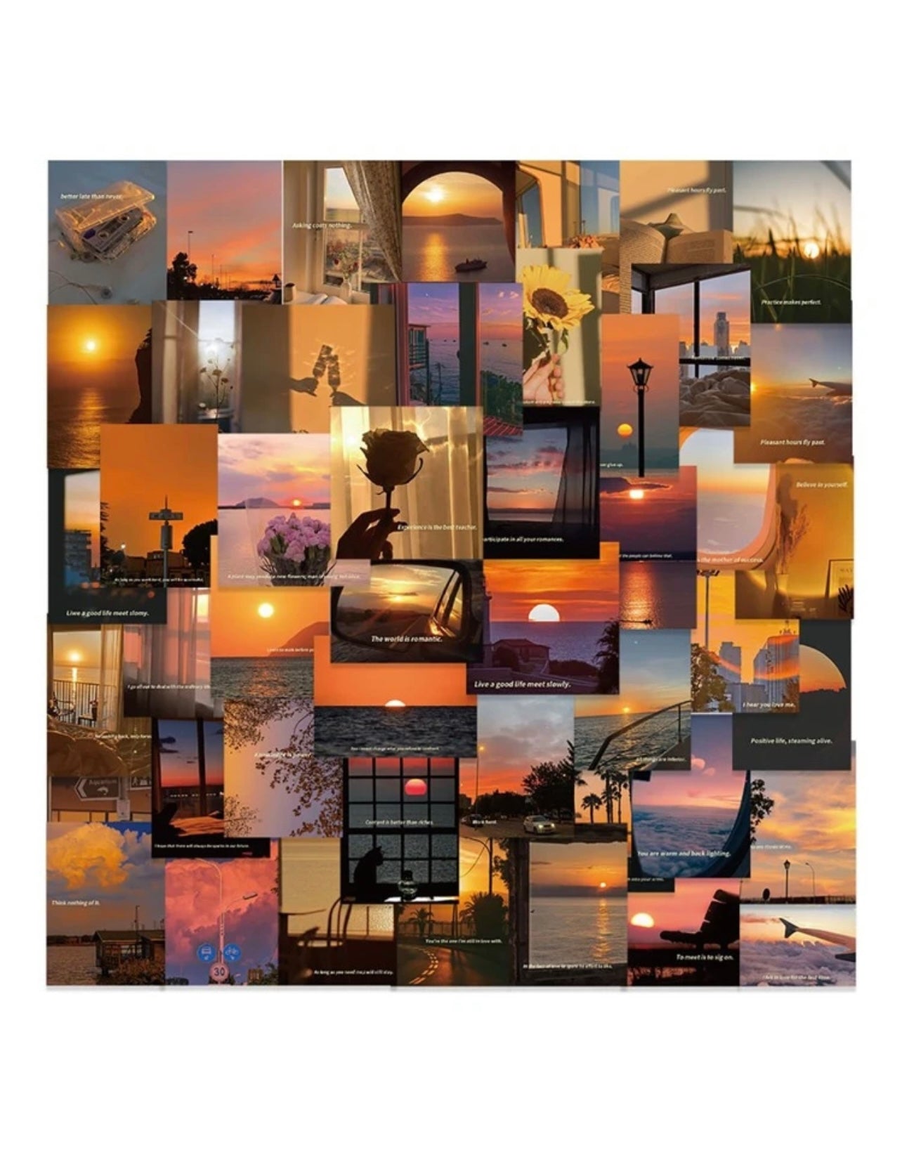 Sunset stickers π
