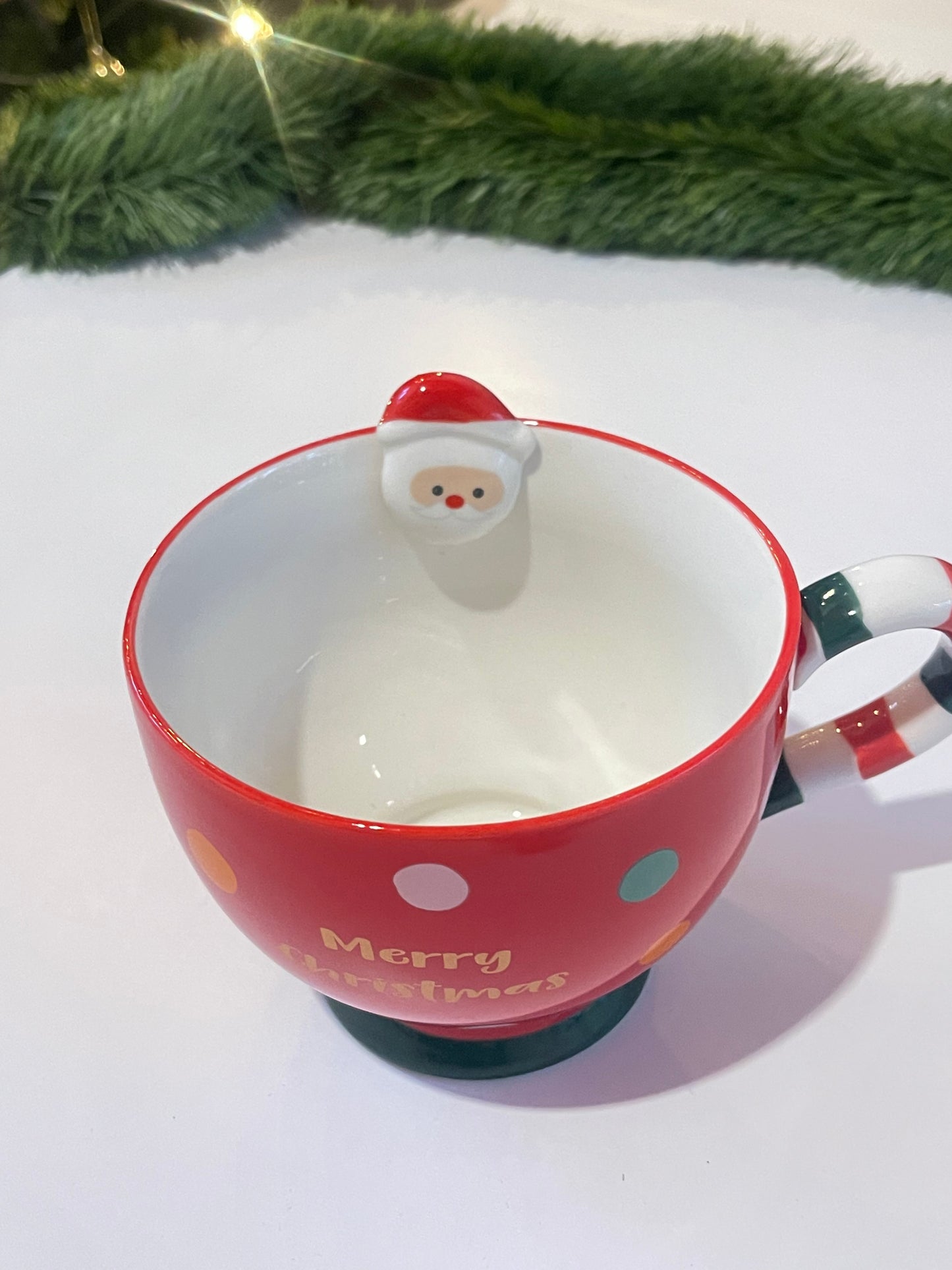 Christmas santa huge mug