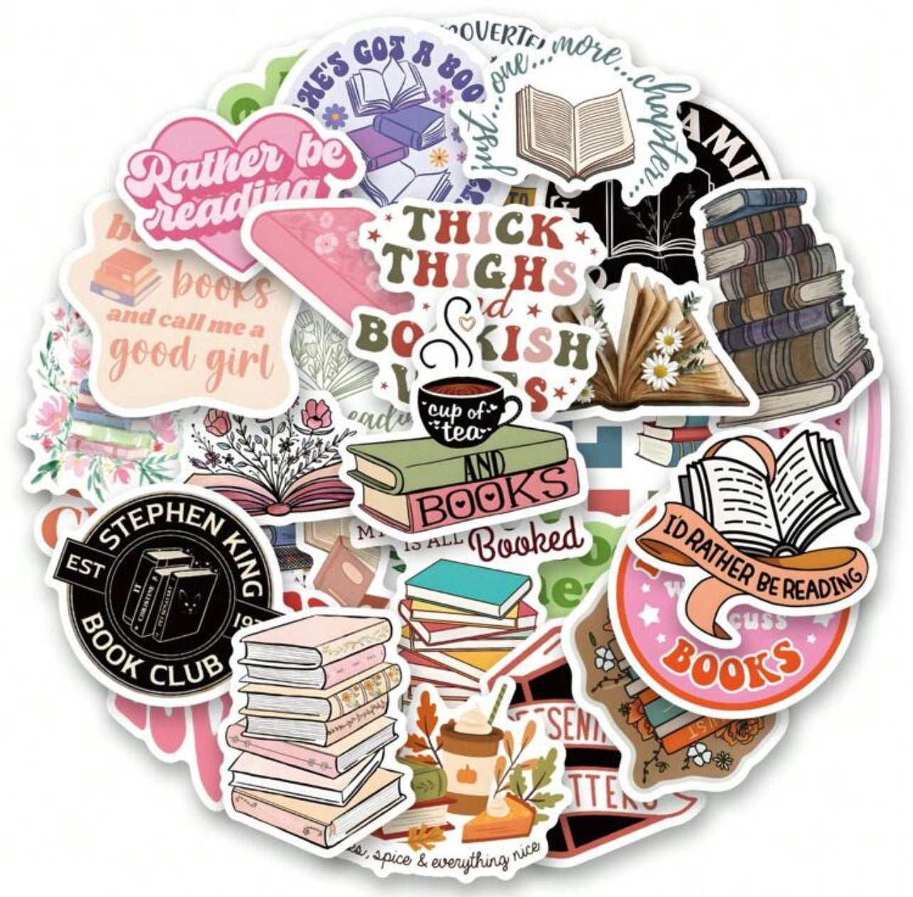 Reading stickers