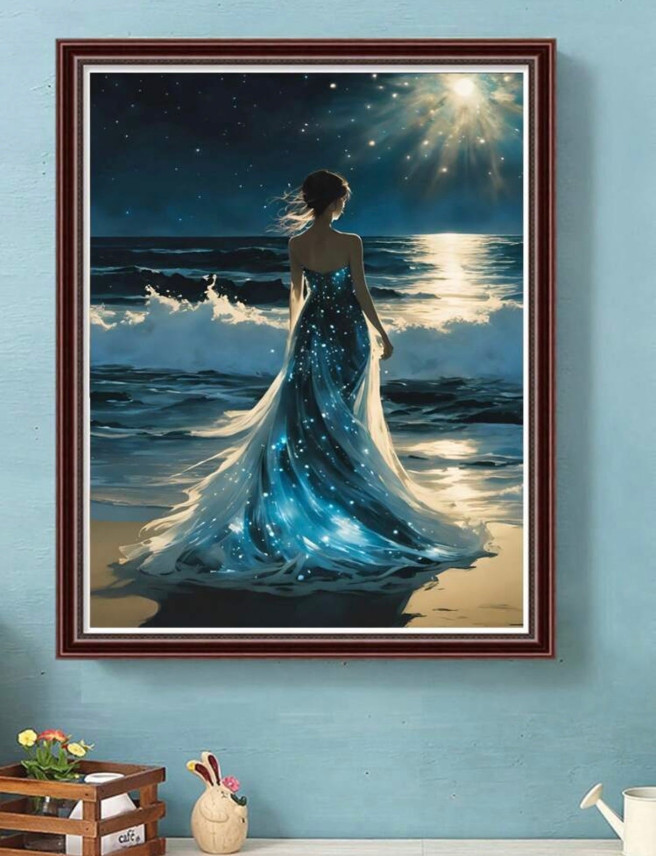Magical woman diamond painting kit