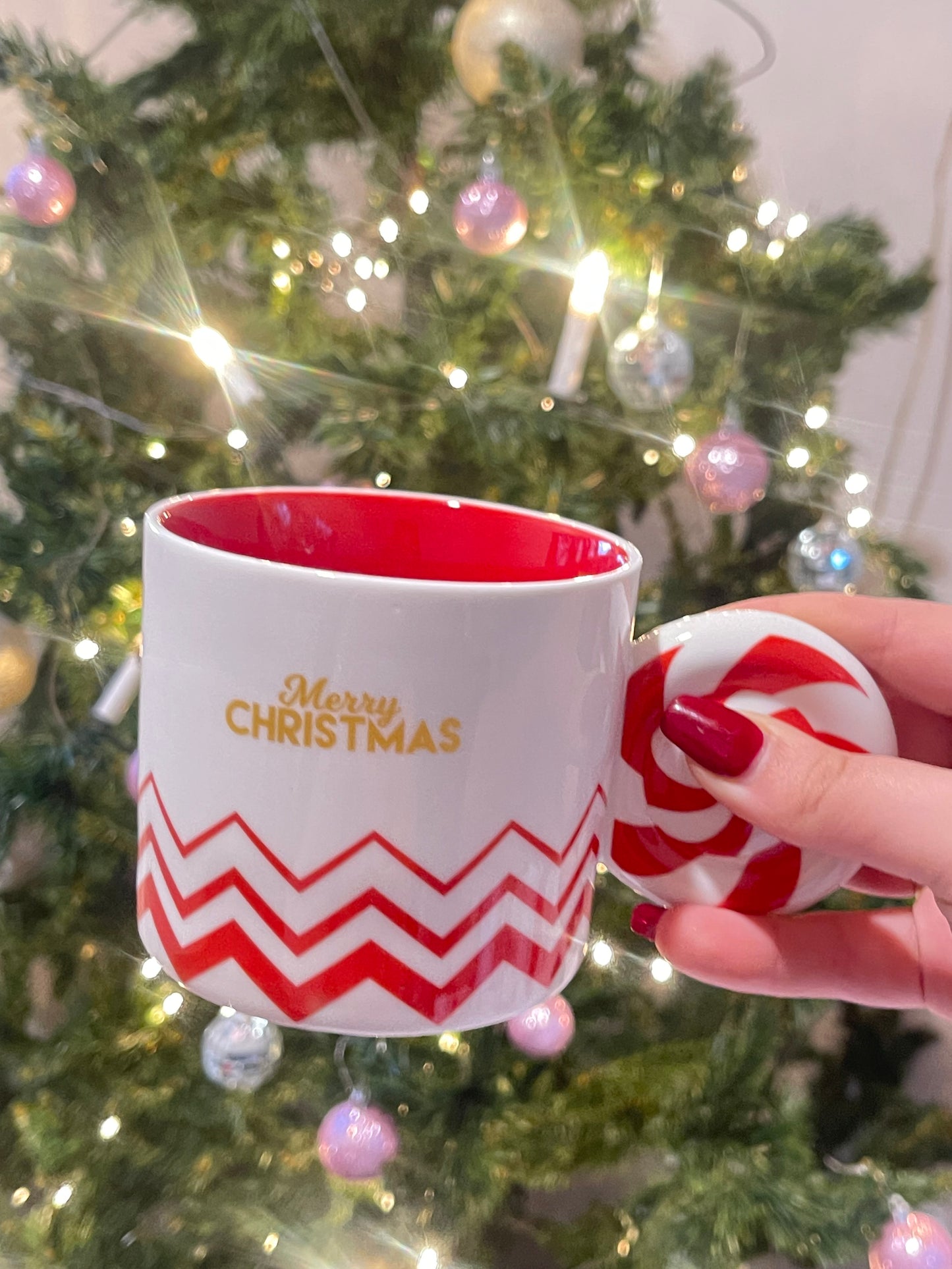 Candy Christmas mug