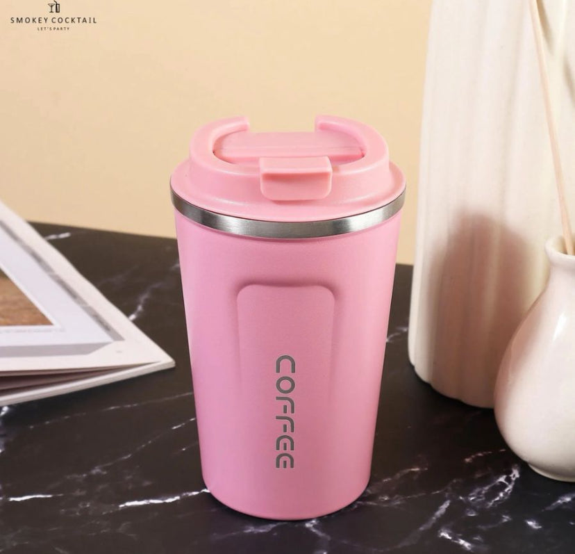 Coffee thermos mug