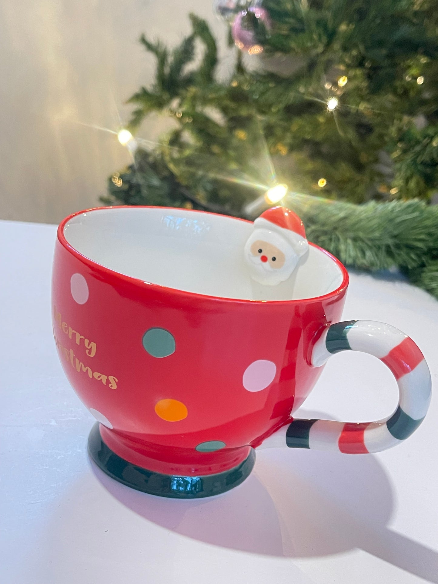 Christmas santa huge mug