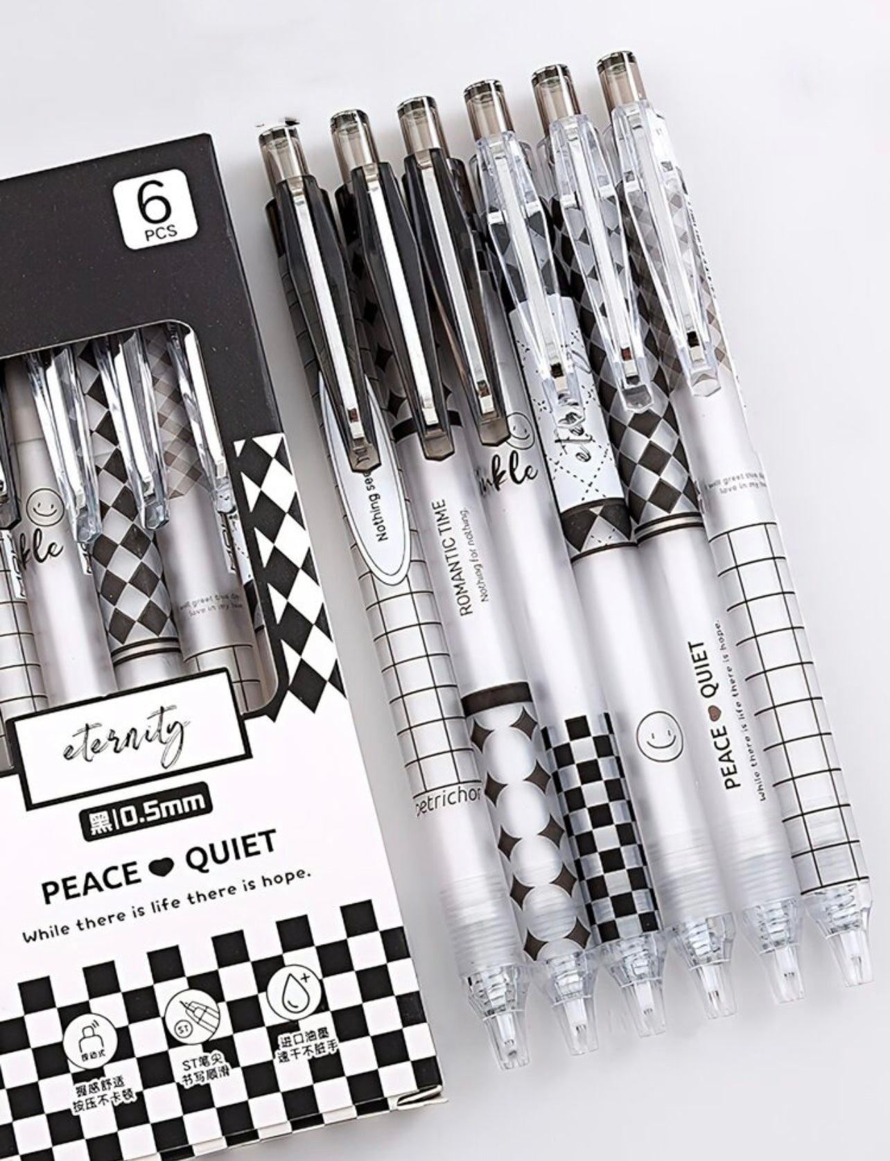 Funky black ballpoint