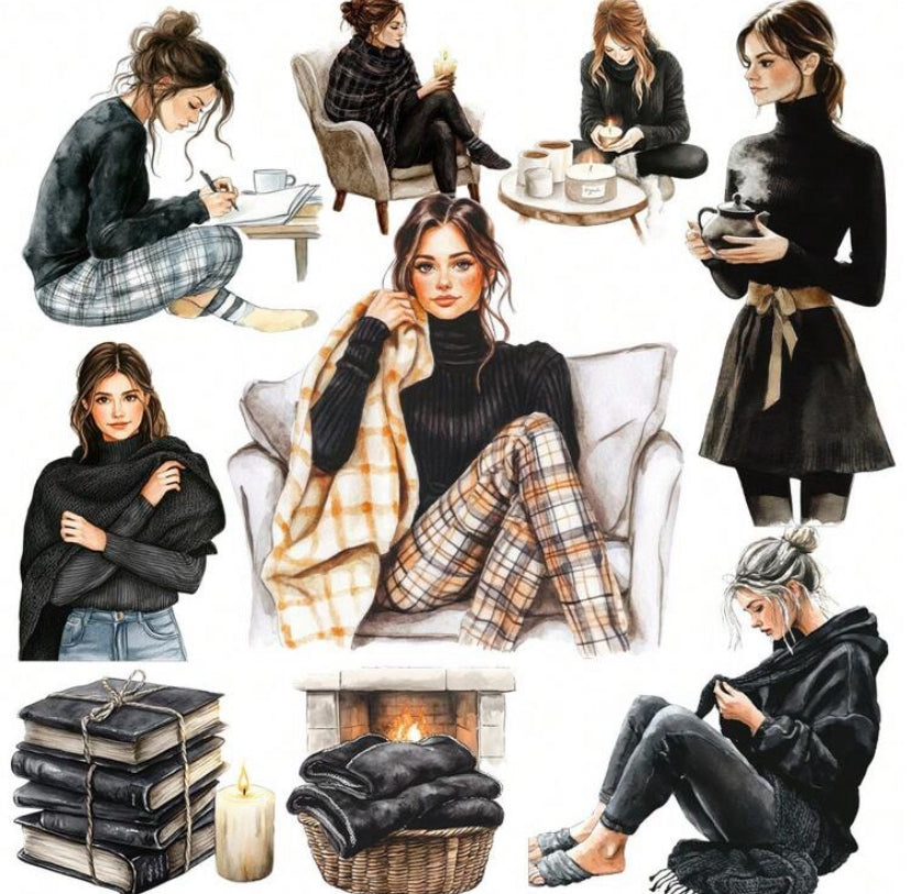 Daily girls stickers