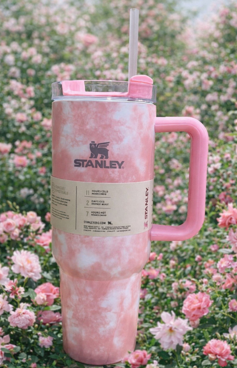 Pink tumbler mug