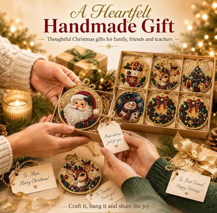 Diamond painting xmas decor set