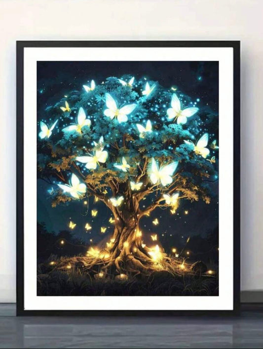 Magical butterflies diamond painting