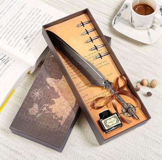 Vintage journaling pen with refill