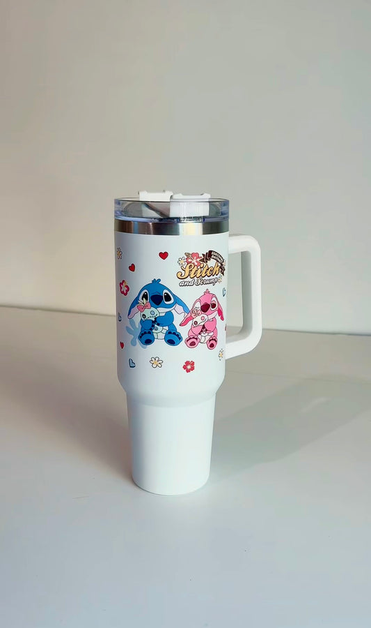 Stitch tumbler mug