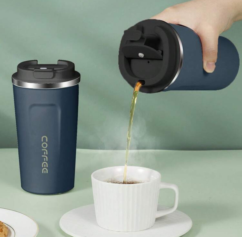 Coffee thermos mug