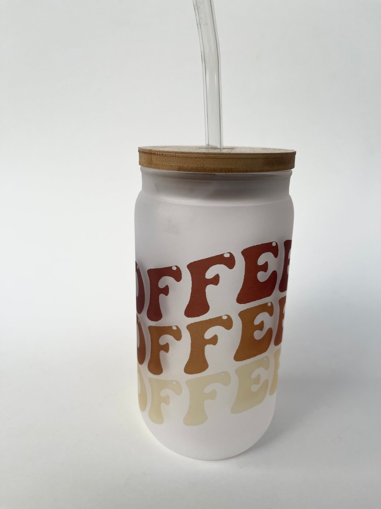 Iced coffee mug