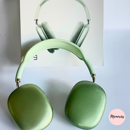 Sage green p9 headphones