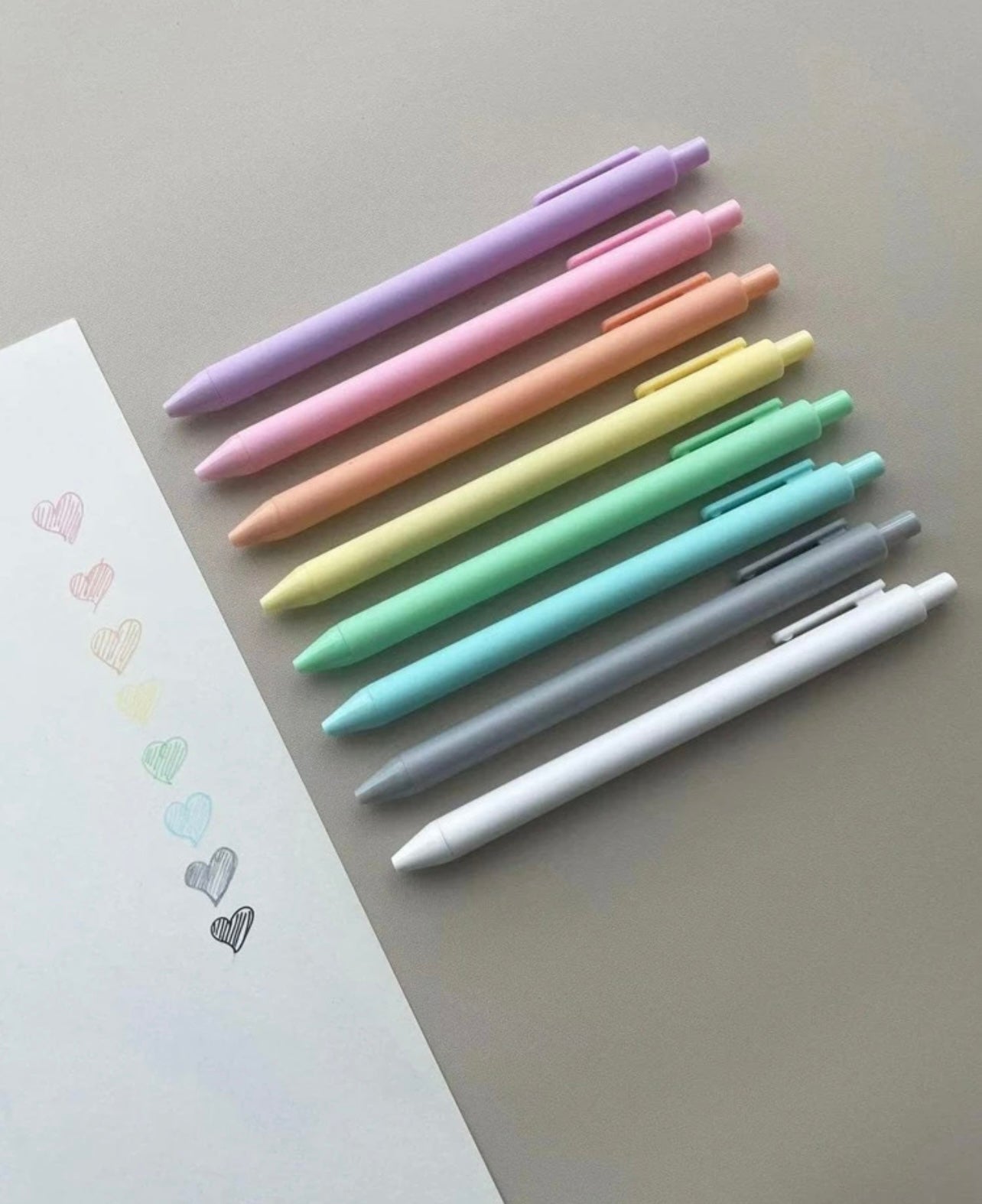 Pastel ballpoints