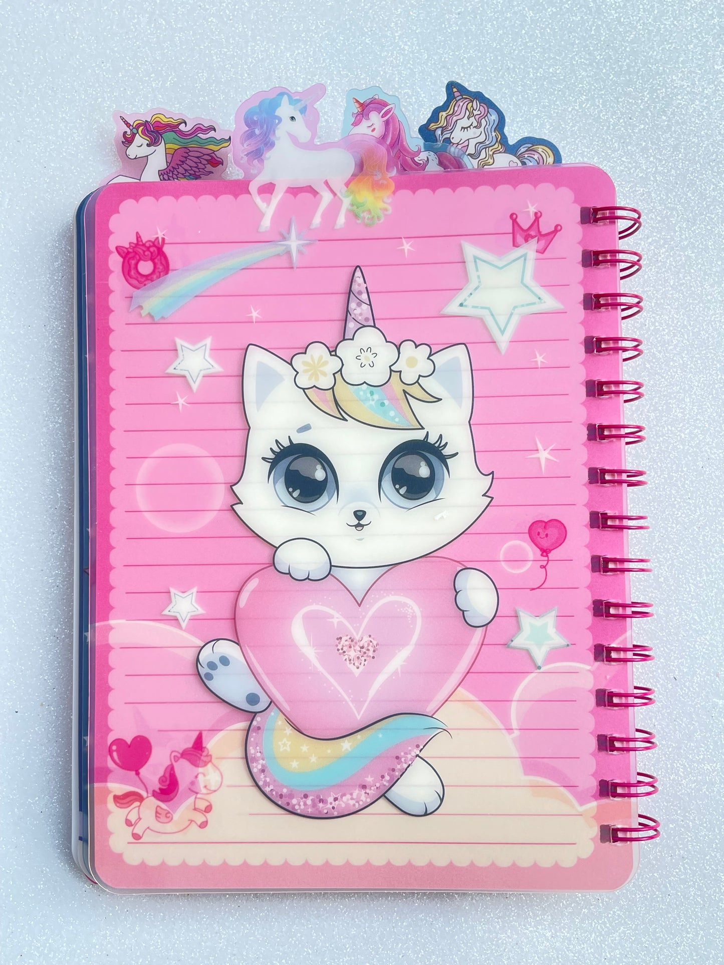 Unicorn subjects notebook