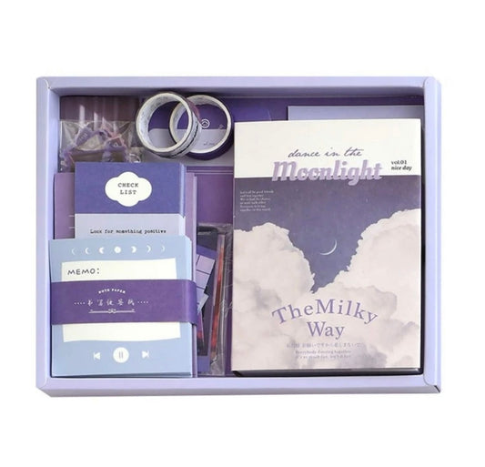 Purple journaling package