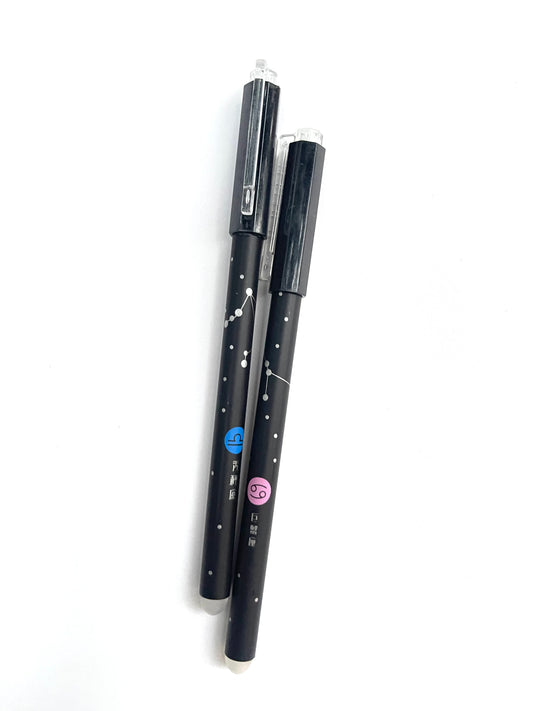 One random space smooth pen