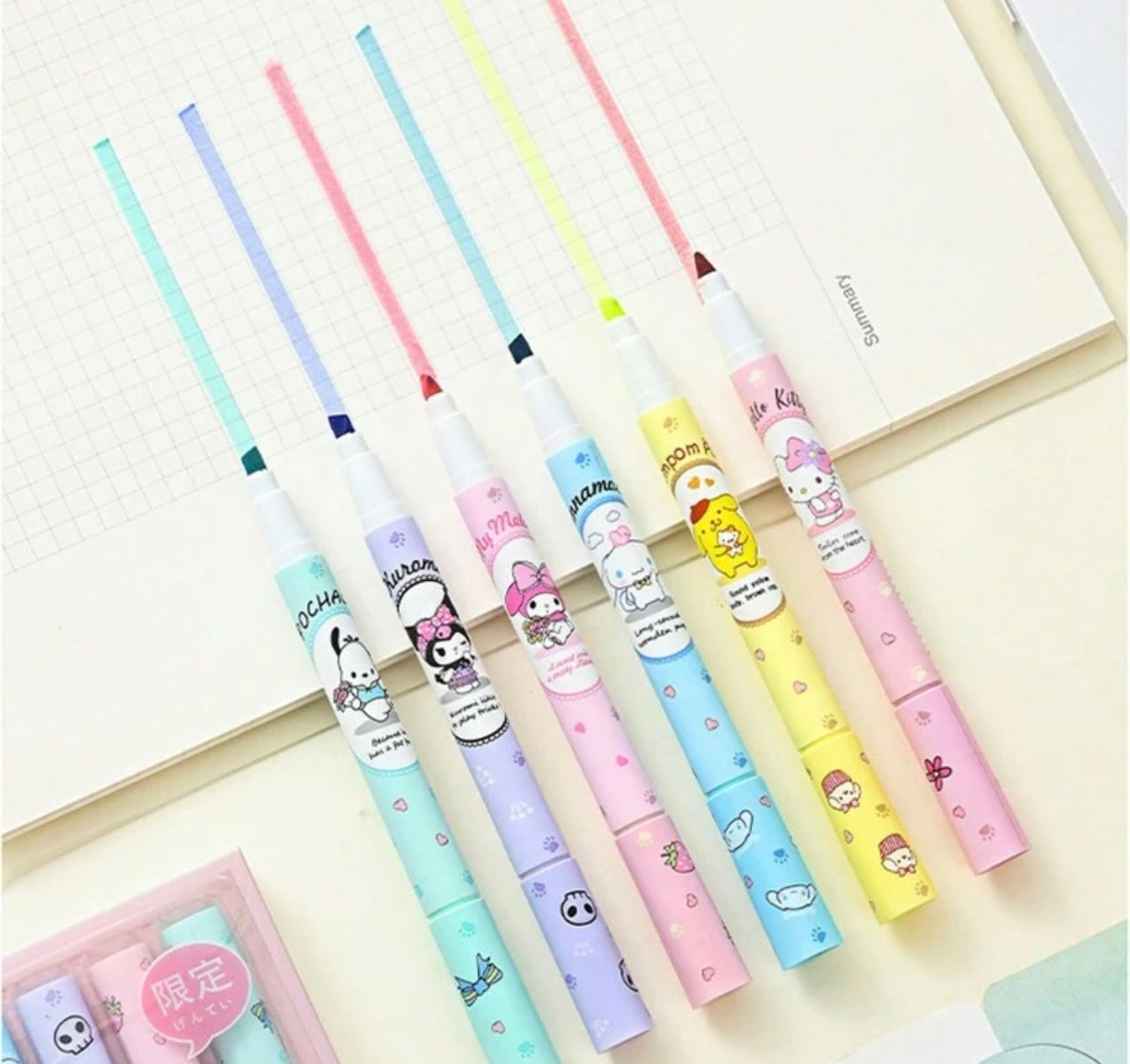 Kawaii highlighters