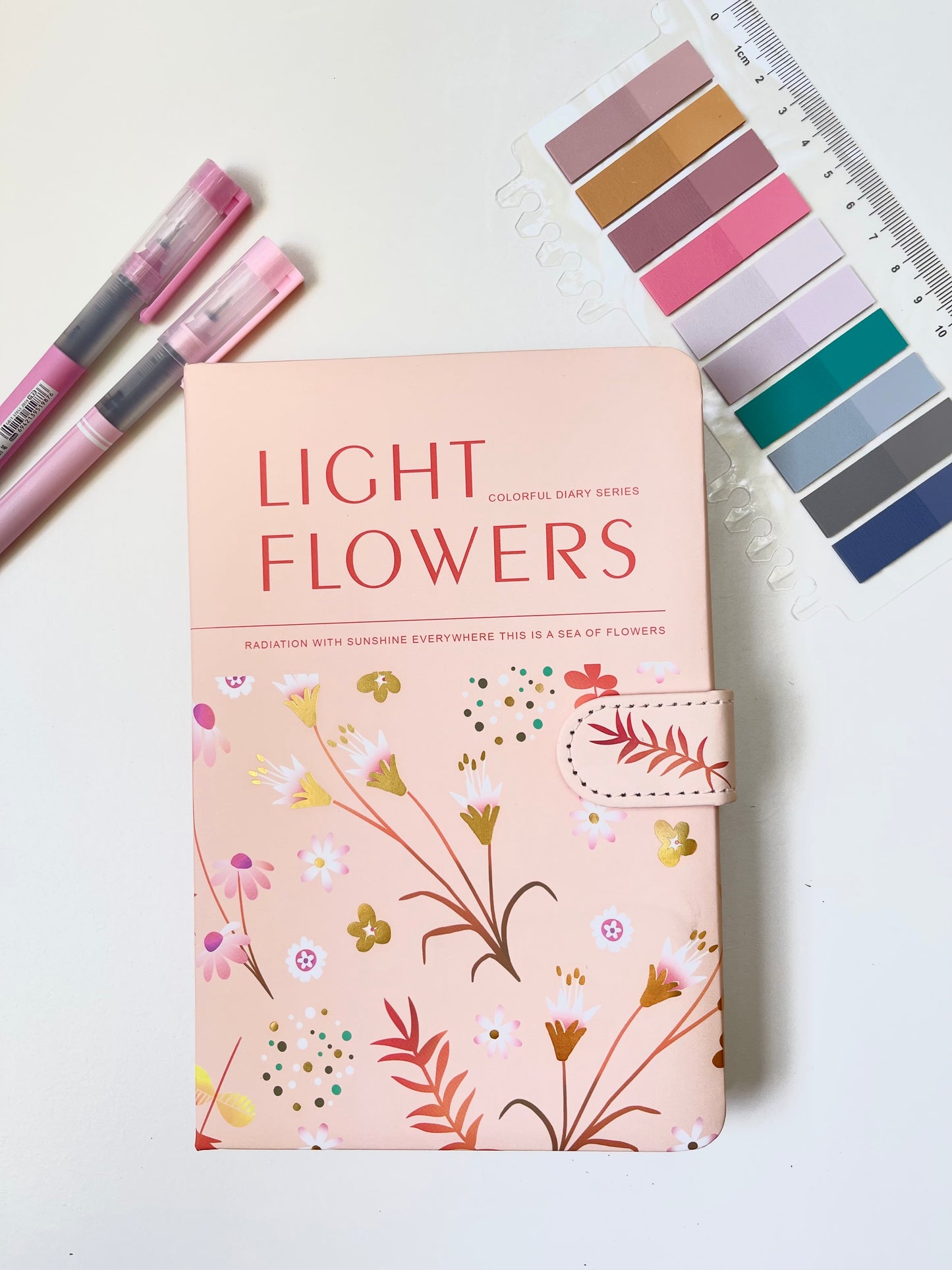 Light flowers notebook B