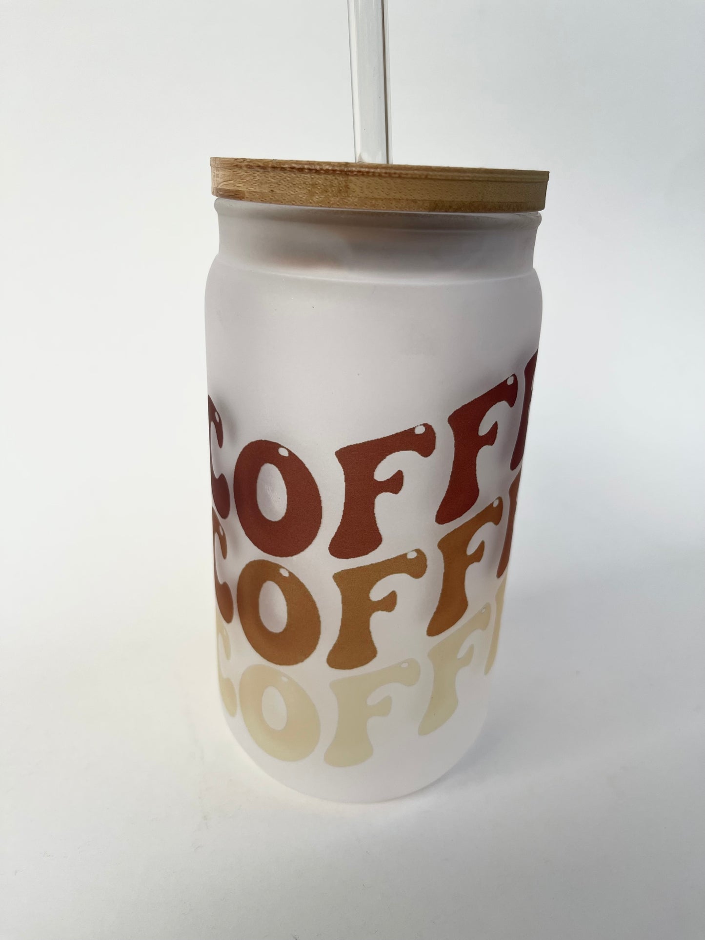 Iced coffee mug