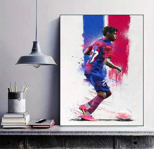Football diamond painting kit