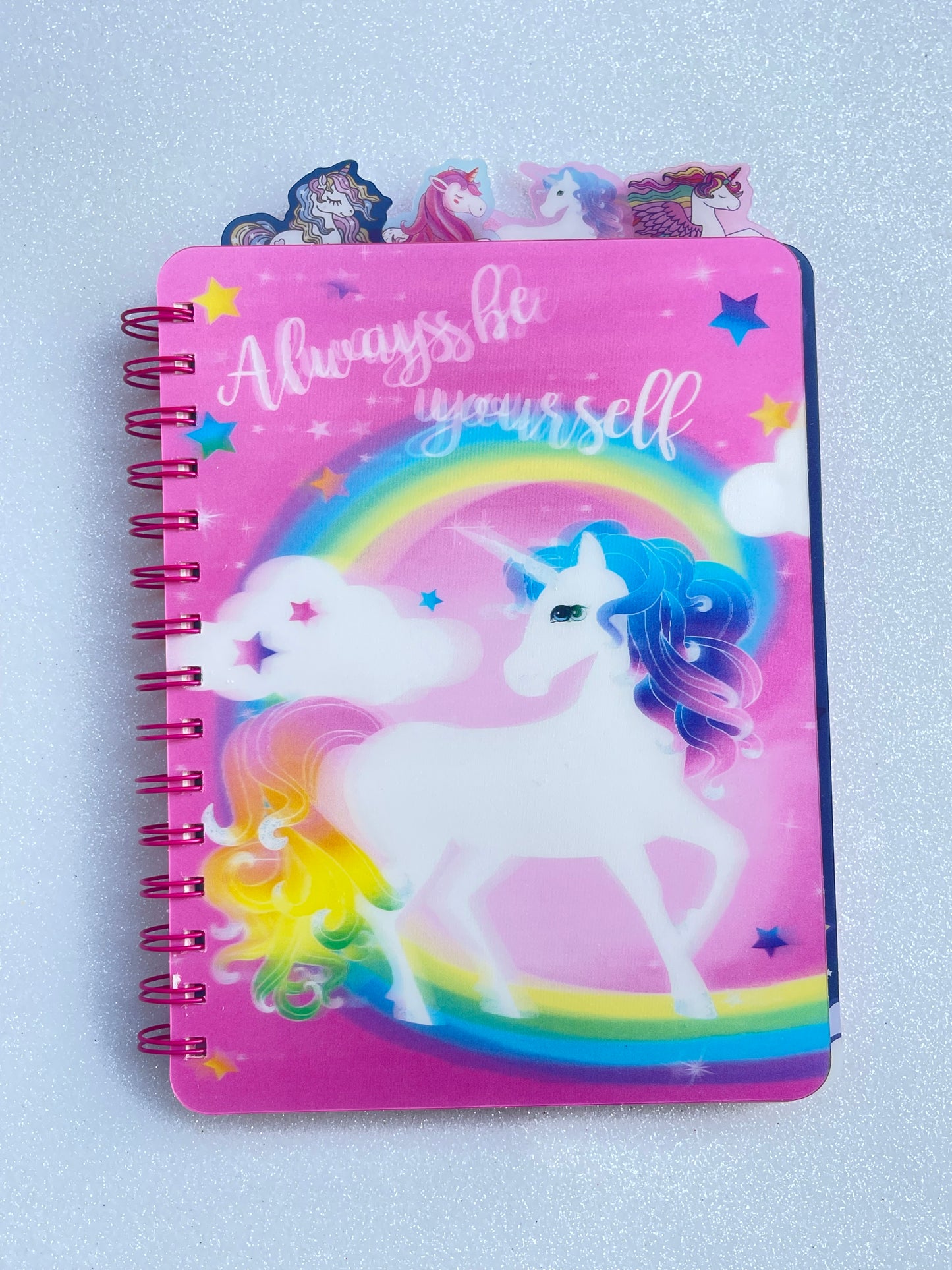 Unicorn subjects notebook