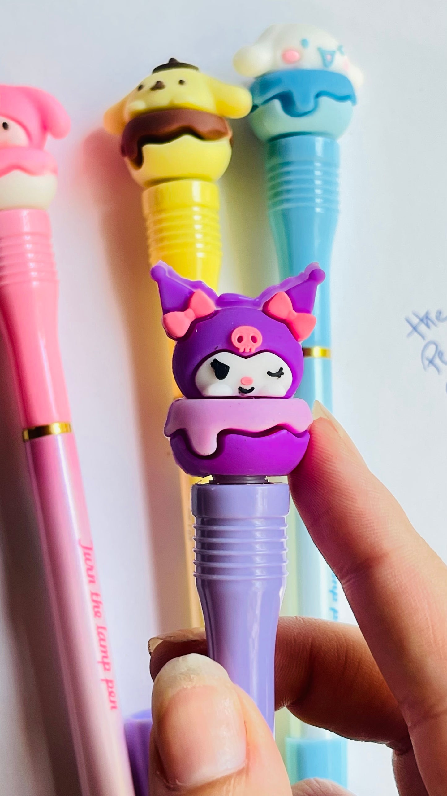 Kawaii fidget pens