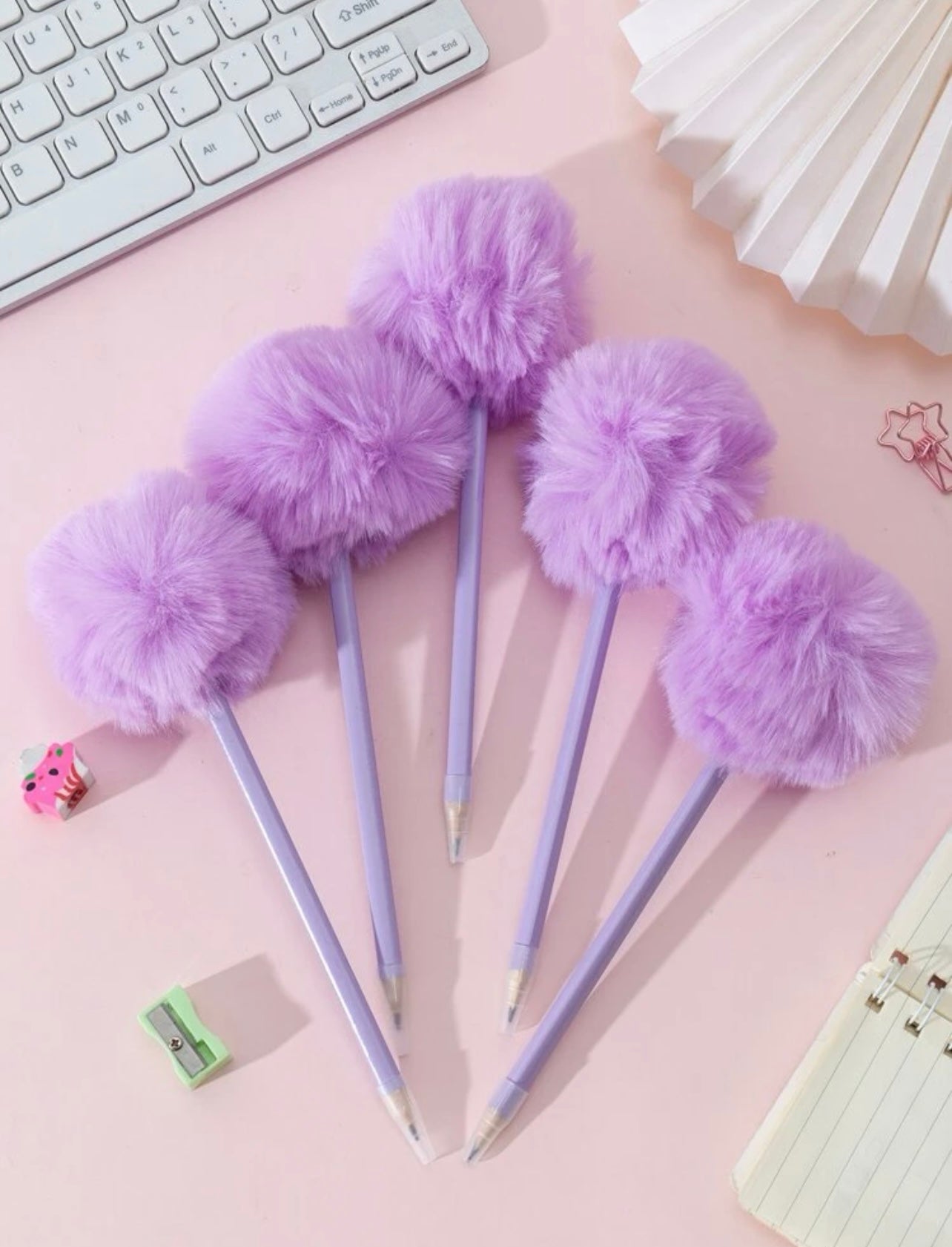 Fluffy pencil