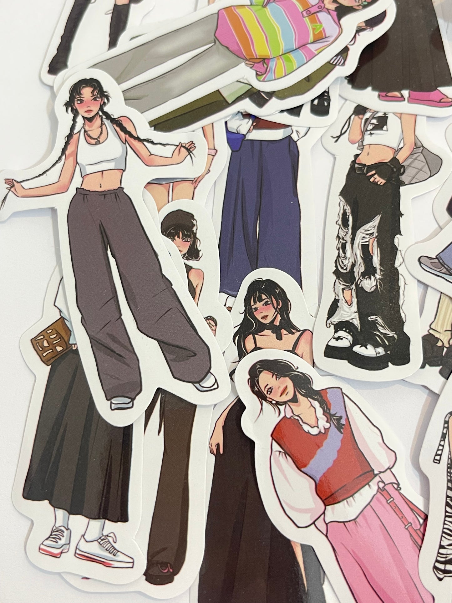 Fashion girly stickers