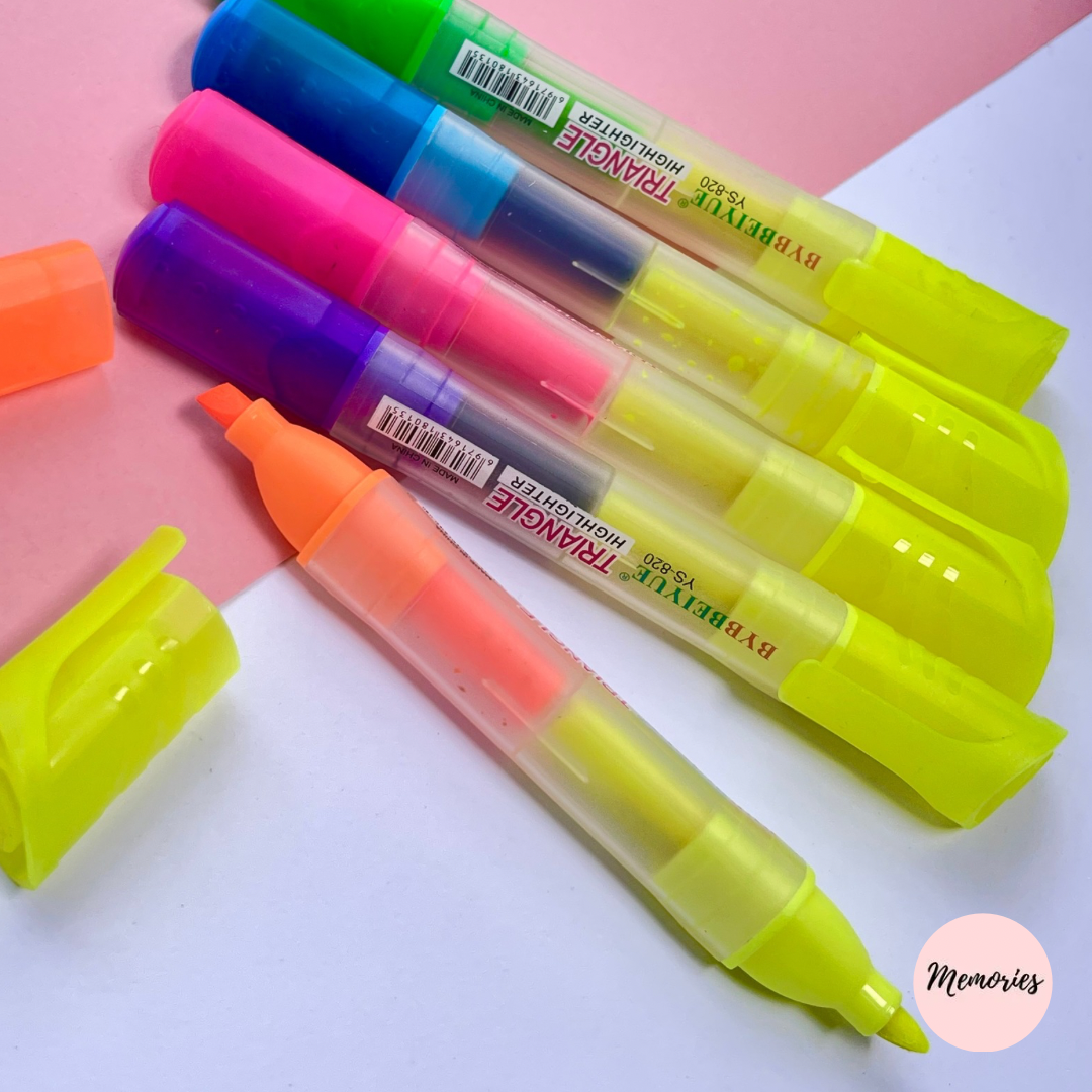 5 double highlighters