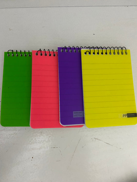 Bright colors notebook