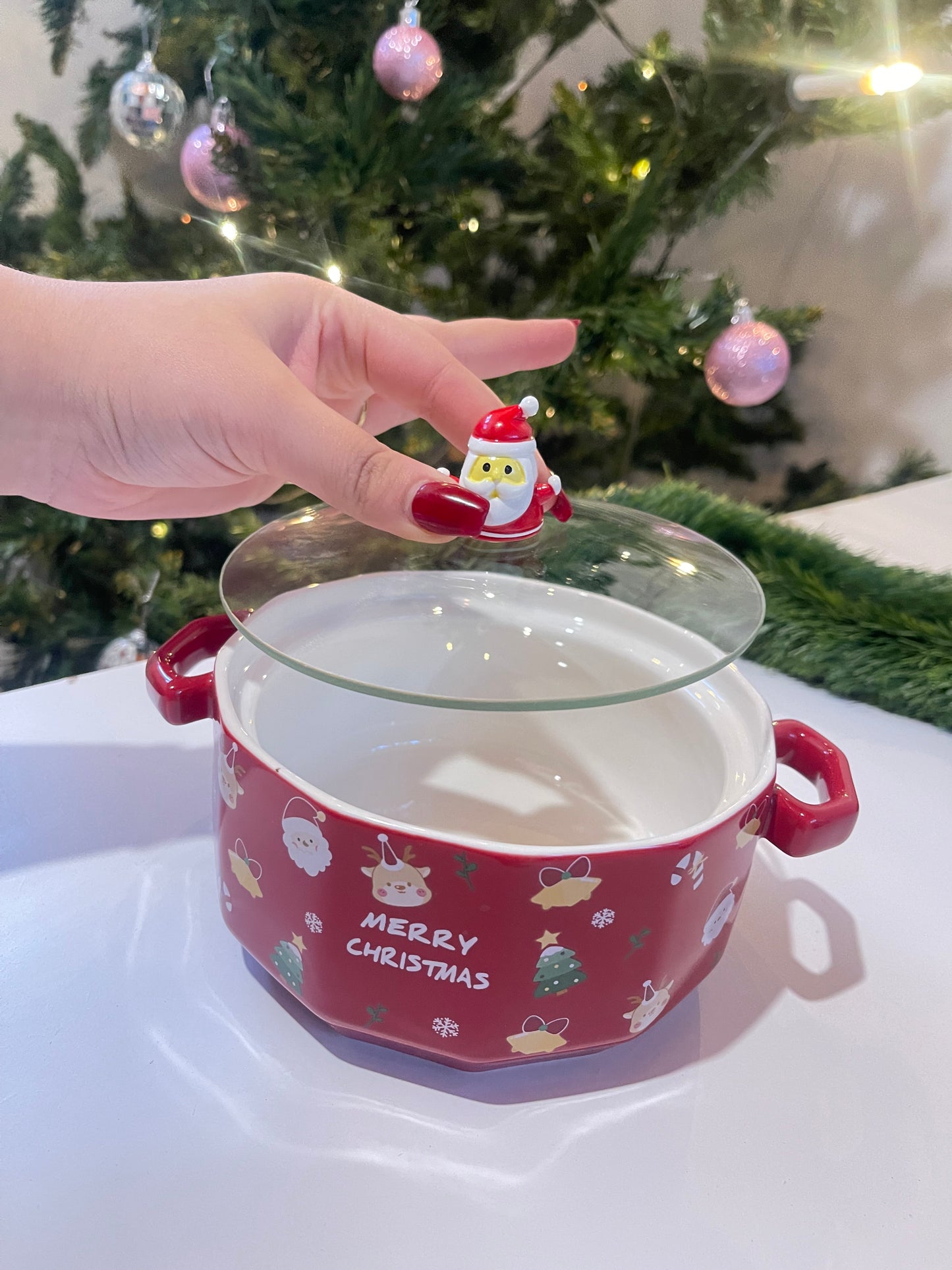 Christmas pot