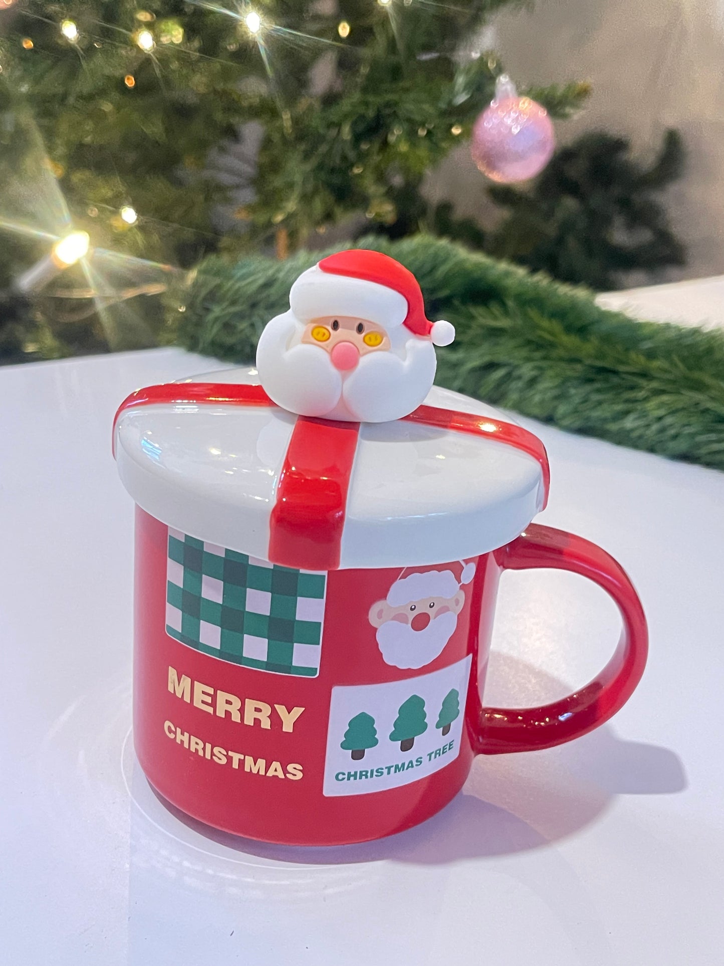 Gift box mug