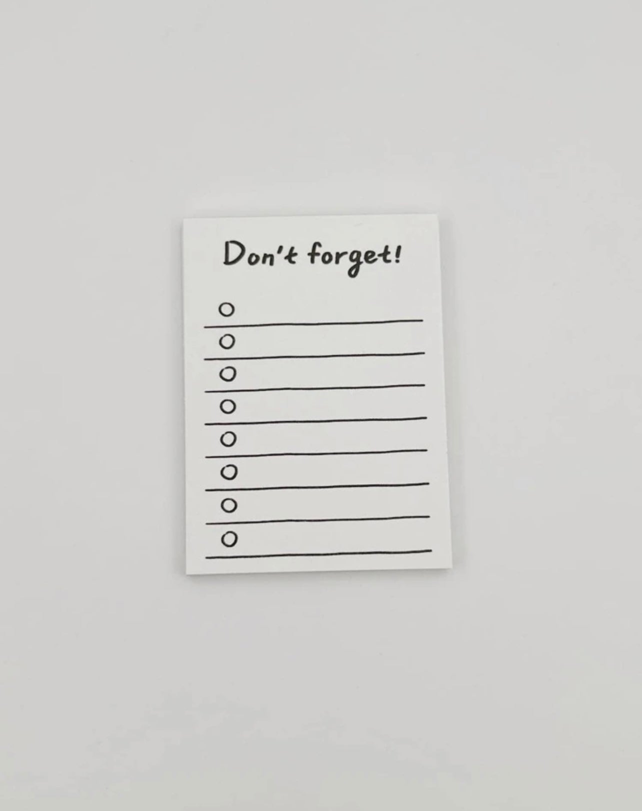 Don’t forget notepad