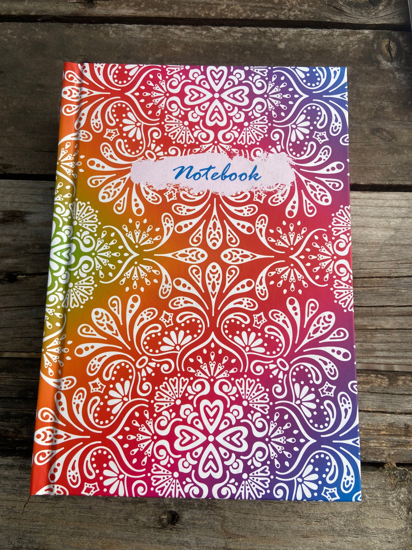 Mandalas hard cover notebook