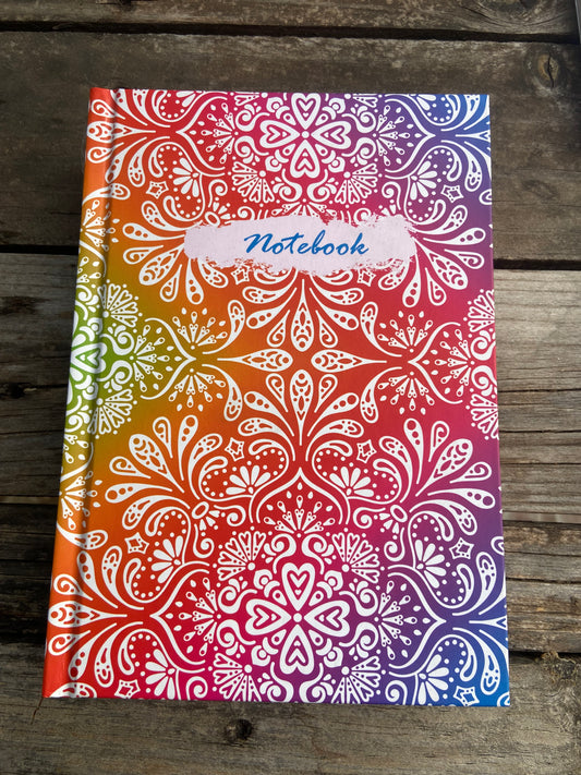 Mandalas hard cover notebook
