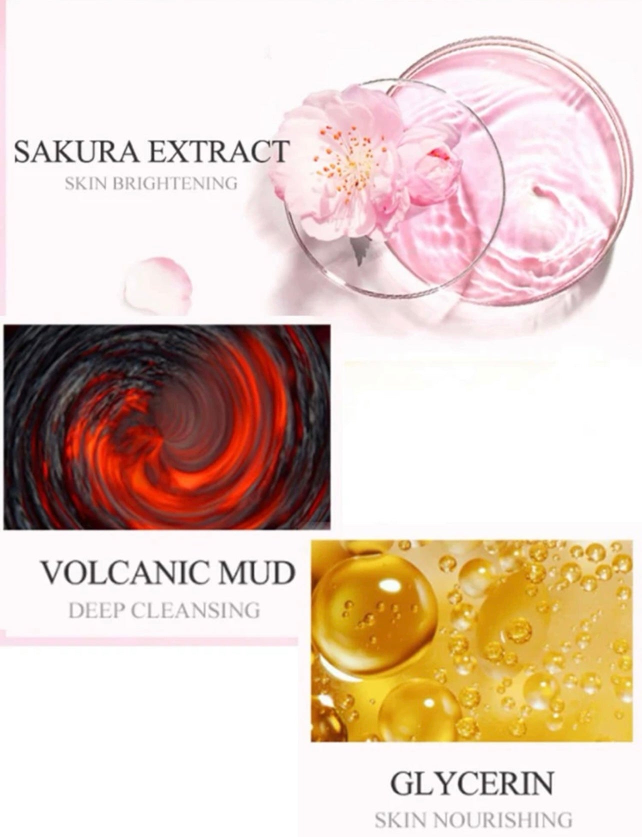 Sakura clay mask