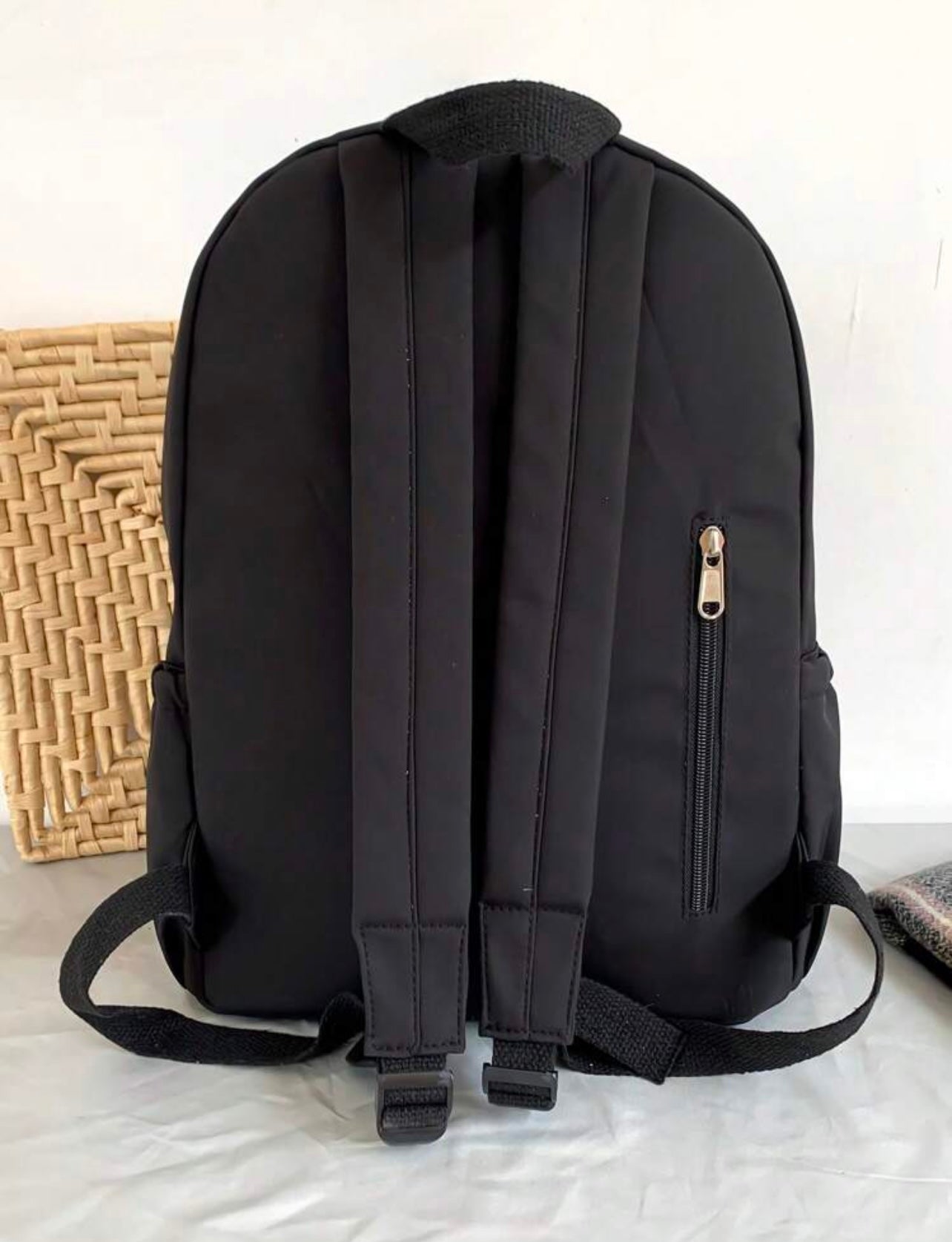 Teddy black backpack