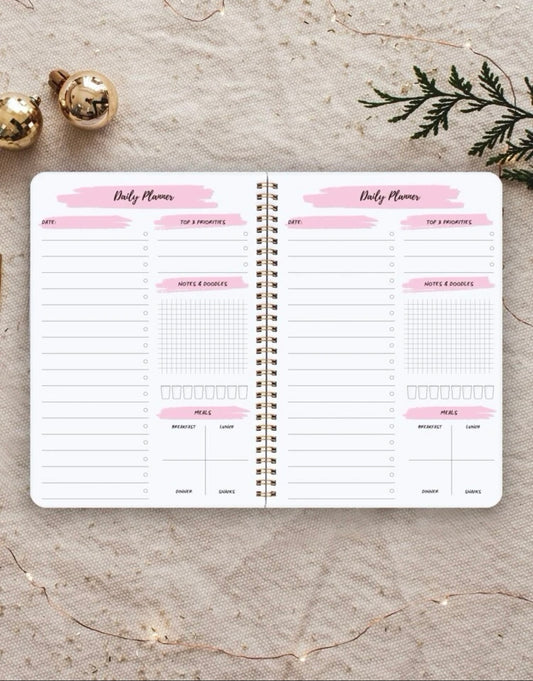 Aesthetic daily planner