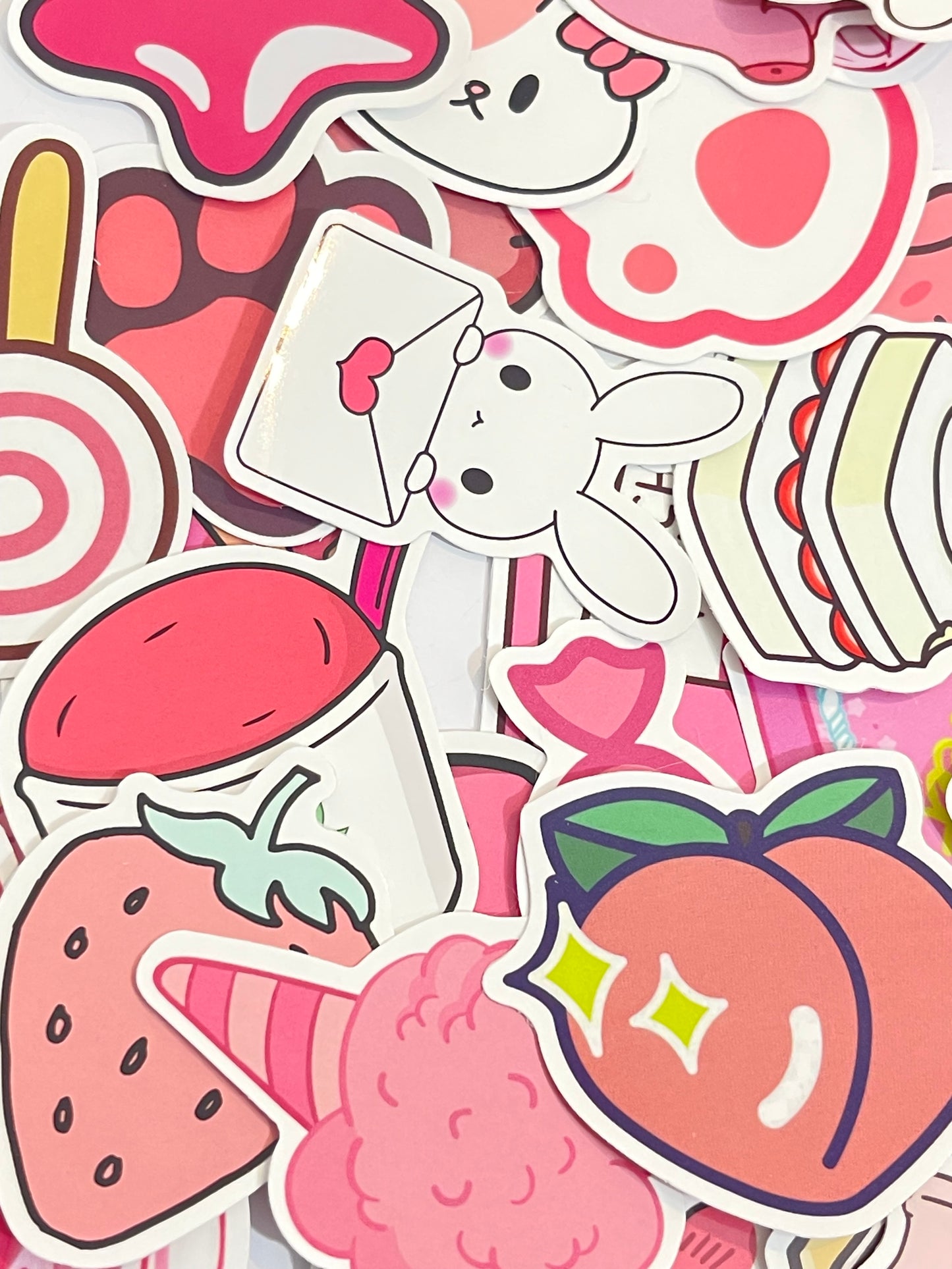 Pinky cute stickers