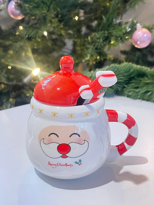 Santa mug + spoon