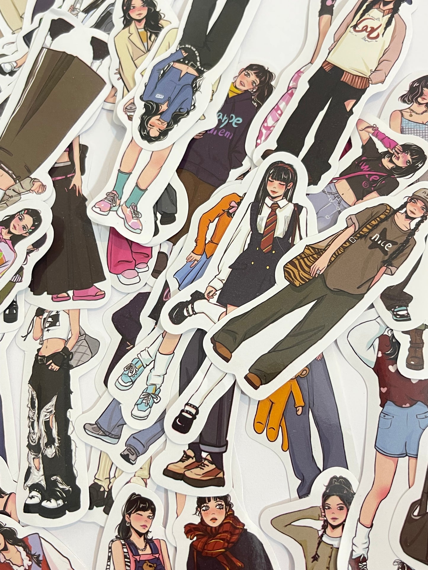 Fashion girly stickers