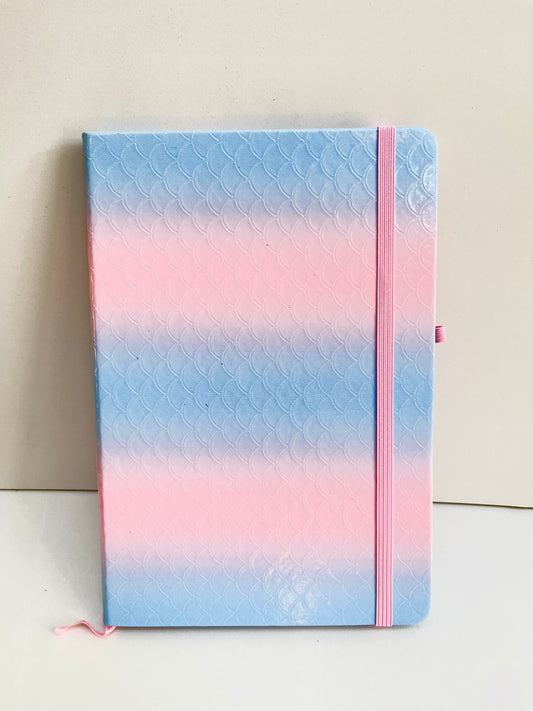 Mermaid pink notebook