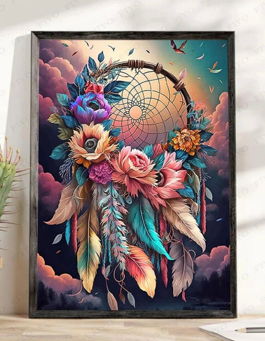 Dream catcher diamond painting