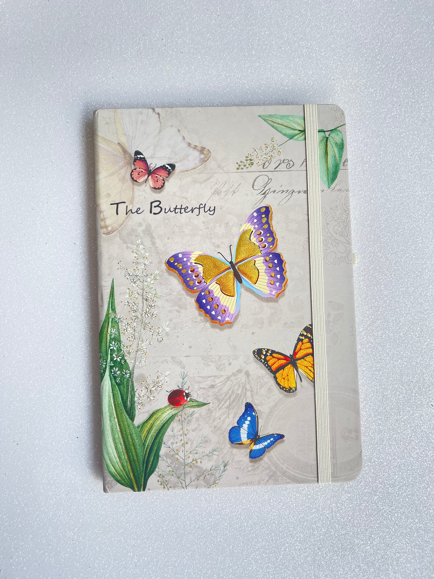 Butterfly design notebook