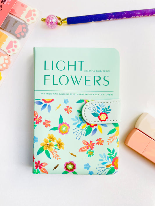 Light flowers notebook
