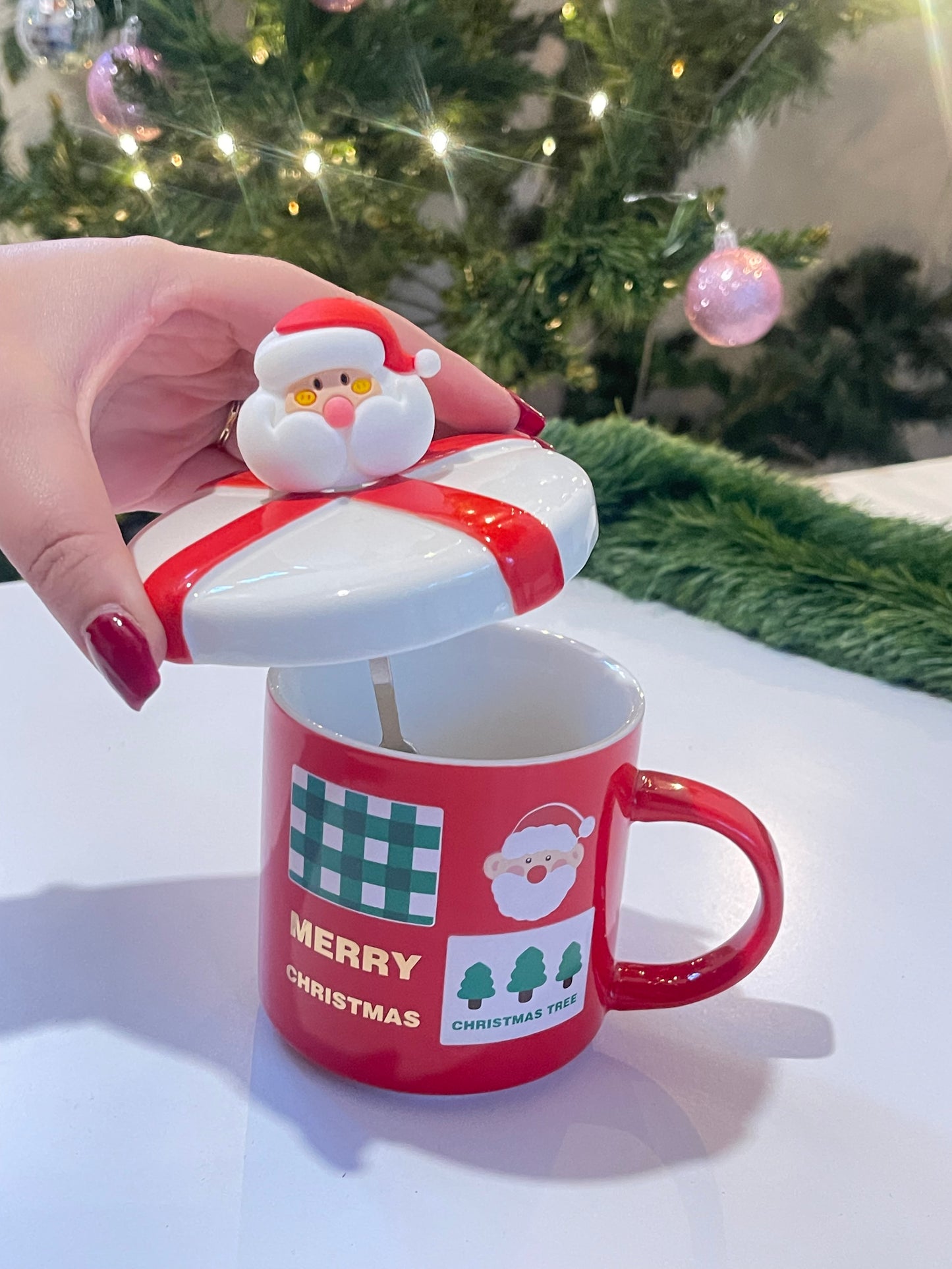 Gift box mug
