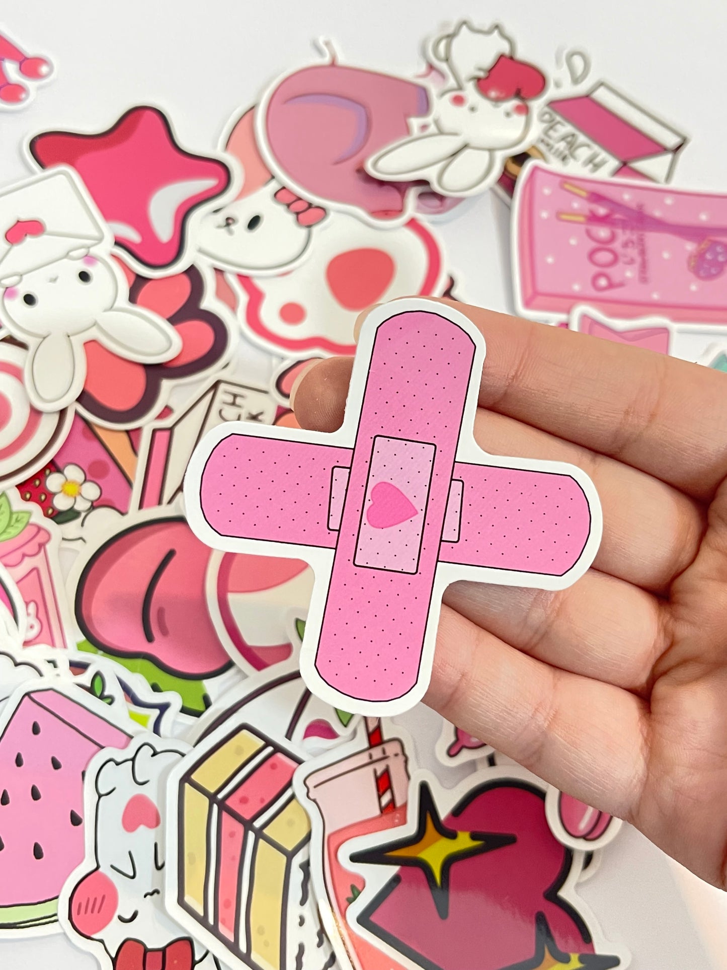 Pinky cute stickers